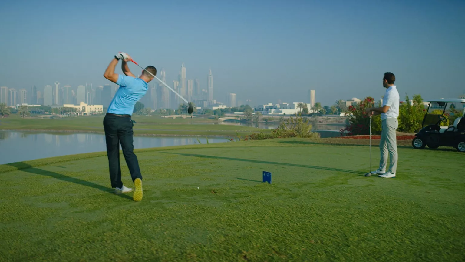 Golf field Dubai